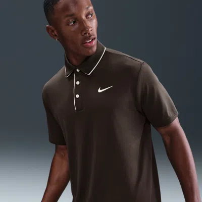Nike Men's Tour Dri-fit Golf Polo In Brown