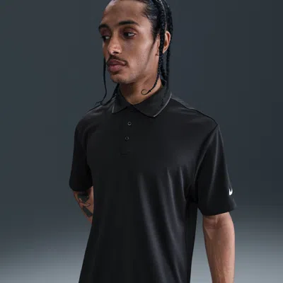 Nike Men's Tour Dri-fit Golf Polo In Black