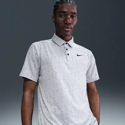 Nike Men's Tour Dri-fit Golf Polo In Grey
