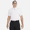 Nike Men's Tour Dri-fit Golf Polo In White