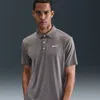 Nike Men's Tour Dri-fit Heathered Golf Polo In Brown