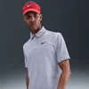 Nike Men's Tour Dri-fit Jacquard Golf Polo In Blue