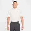 Nike Men's Tour Dri-fit Jacquard Golf Polo In Brown