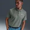 Nike Men's Tour Dri-fit Solid Golf Polo In Green