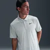 Nike Men's Tour Dri-fit Textured Golf Polo In Brown
