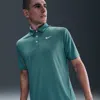 Nike Men's Tour Dri-fit Textured Golf Polo In Green