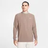 Nike Men's Tour Golf Sweater In Brown