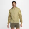 Nike Men's Trail Aireez Running Jacket In Brown