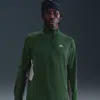 Nike Men's Trail Dri-fit 1/2-zip Mid Layer Top In Green