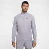 Nike Men's Trail Dri-fit 1/2-zip Mid Layer Top In Grey