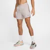 Nike Men's Trail Dri-fit 6" Brief-lined Running Shorts In Grey