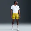Nike Men's Trail Dri-fit 6" Brief-lined Running Shorts In Yellow