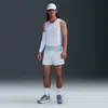 Nike Men's Trail Second Sunrise 5" Dri-fit Adv Brief-lined Running Shorts In Grey