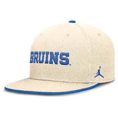 Nike Men's Ucla Bruins Primetime True Jordan Brand Dri-fit College Fitted Hat In Brown