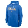 Nike Men's Ucla Sideline Jordan Brand Dri-fit College Pullover Hoodie In Blue
