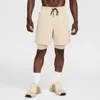 Nike Men's Unlimited Dri-fit 7" 2-in-1 Versatile Shorts In Brown