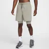 Nike Men's Unlimited Dri-fit 7" 2-in-1 Versatile Shorts In Green