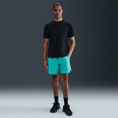 Nike Men's Unlimited Dri-fit 7" Unlined Versatile Shorts In Blue