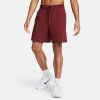 Nike Men's Unlimited Dri-fit 7" Unlined Versatile Shorts In Dark Team Red/black/dark Team Red