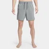 Nike Men's Unlimited Dri-fit 7" Unlined Versatile Shorts In Grey