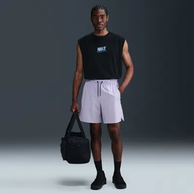 Nike Men's Unlimited Dri-fit 7" Unlined Versatile Shorts In Black