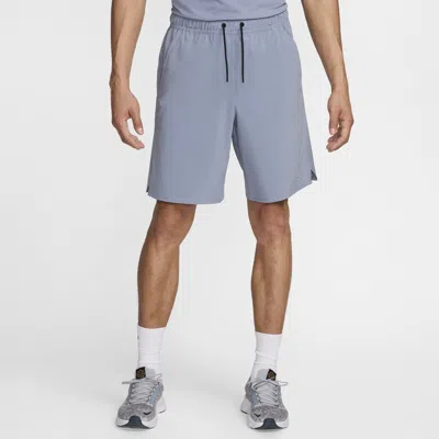 Nike Men's Unlimited Dri-fit 9" Unlined Versatile Shorts In Blue