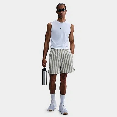 Nike Men's Unlimited Dri-fit Striped 7" Unlined Versatile Shorts