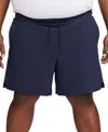 Nike Training Dri-fit Unlimited Ultra-light Woven 7 Inch Shorts In Black In Blue