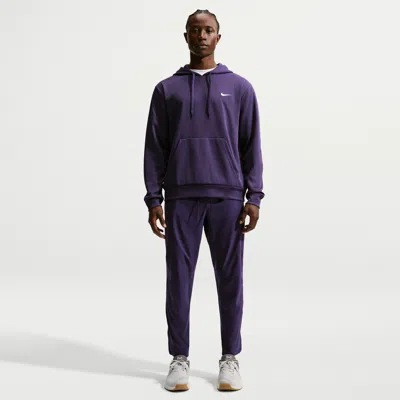 Nike Men's Unlimited Dri-fit Zippered Cuff Versatile Pants In Purple