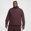 Nike Men's Unlimited Repel Hooded Versatile Jacket In Burgundy Crush/black