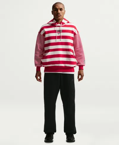 Nike Men's Usmnt Phoenix Oversized Long-sleeve Sweatshirt In Multi