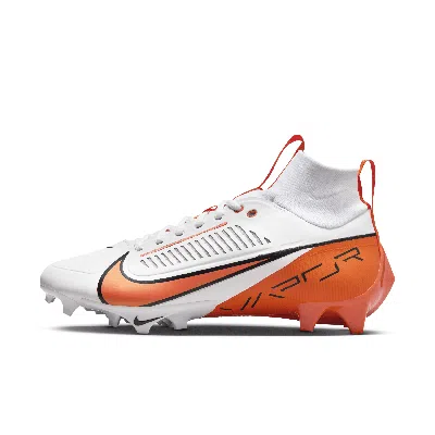 Nike Mens Vapor Edge Pro 360 Football Cleat Black/Team Orange-White Sz 7