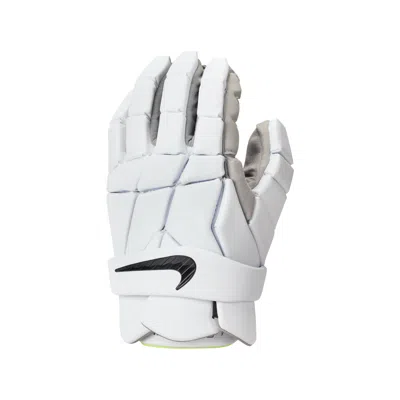 Nike Men's Vapor Select 2.0 Lacrosse Gloves In White