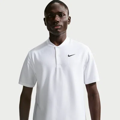 Nike Men's Velocity Dri-fit Golf Polo In White