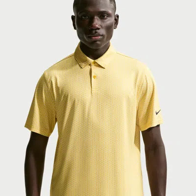 Nike Men's Velocity Dri-fit Golf Polo In Yellow