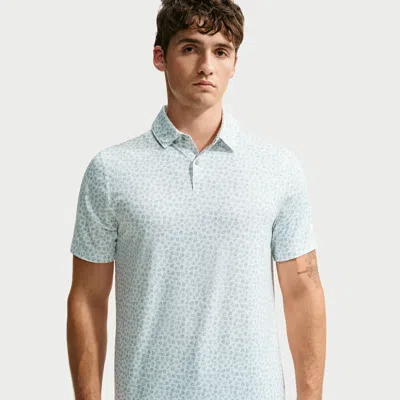 Nike Men's Velocity Dri-fit Micro-print Golf Polo In Blue