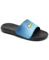 NIKE MEN'S VICTORI ONE FADE PRINT SLIDE SANDALS FROM FINISH LINE