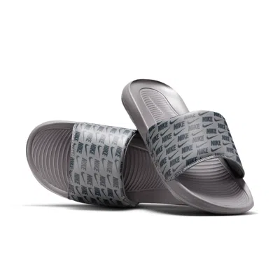 Nike Men's Victori One Printed Slides In Black