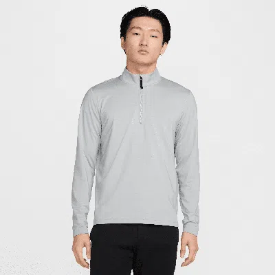 Nike Men's Victory Dri-fit 1/2-zip Golf Top In Grey