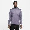 Nike Men's Victory Dri-fit 1/2-zip Golf Top In Purple