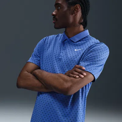Nike Men's Victory+ Dri-fit Golf Polo In Blue