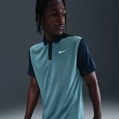 Nike Men's Victory+ Dri-fit Golf Polo In Blue