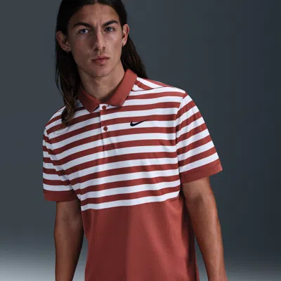 Nike Men's Victory+ Dri-fit Golf Polo In Red