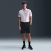 Nike Men's Victory+ Dri-fit Striped Golf Shorts In Grey