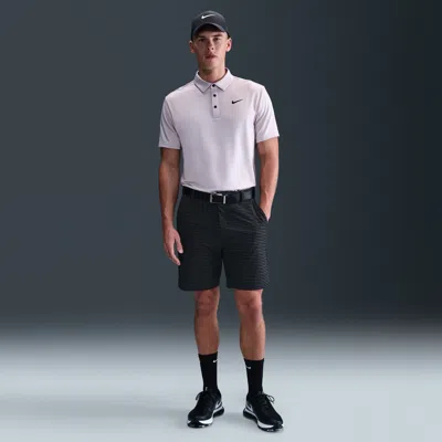 Nike Men's Victory+ Dri-fit Striped Golf Shorts In Grey