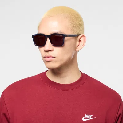 Nike Men's Vital Core Mirrored Sunglasses In Blue