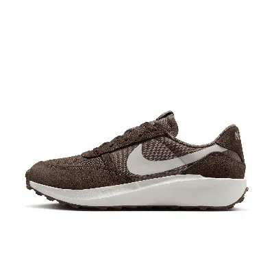 Nike Men's Waffle Nav Shoes In Red Sepia/sequoia/russet