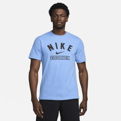 Nike Men's Weightlifting T-shirt In Blue