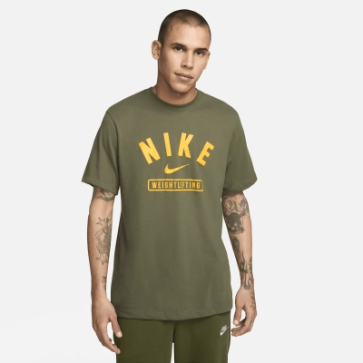 Nike Men's Weightlifting T-shirt In Green