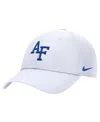 Nike Men's White Air Force Falcons 2025 On-field Club Performance Adjustable Hat In White
